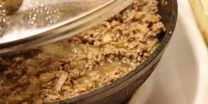 Шаг 1: самосы из теста фило с мясом