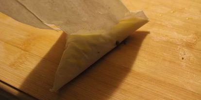 Шаг 3: самосы из теста фило с мясом