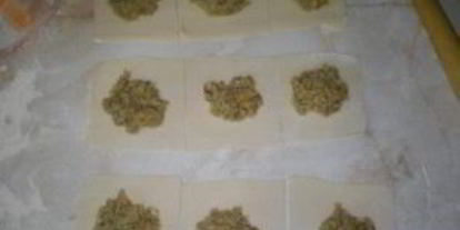 Шаг 10: самсы из покупного слоеного теста