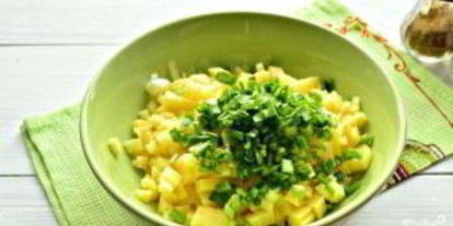 Шаг 2: самсы с картофелем