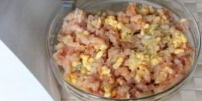 Шаг 1: самсы с курицей и сыром