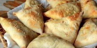 Шаг 4: самсы с курицей и сыром