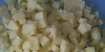 Шаг 1: самсы с мясом и картошкой