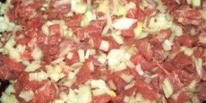 Шаг 2: самсы с мясом в духовке