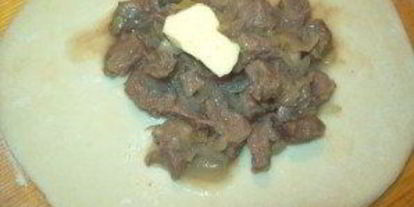 Шаг 8: самсы с мясом в духовке