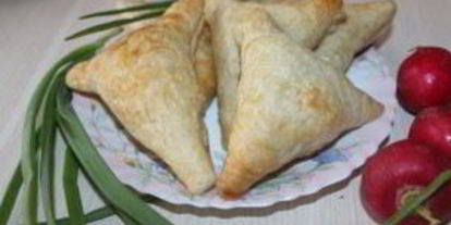 Шаг 3: самсы с сыром