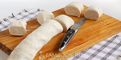 Шаг 8: самсы с тыквой на готовом слоеном тесте