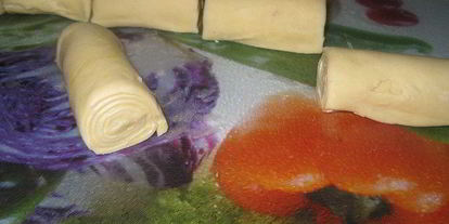 Шаг 5: самсы слоеной