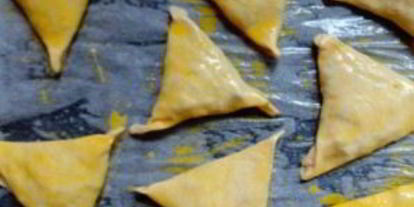 Шаг 8: самсы в духовке