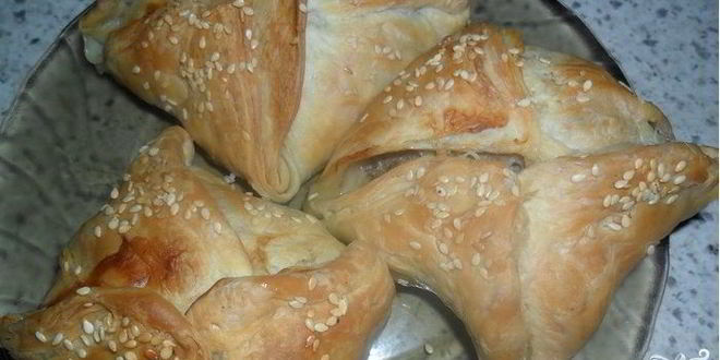 Рецепт слоеной самсы с мясом