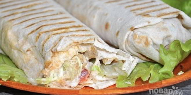 Рецепт шаурмы классической