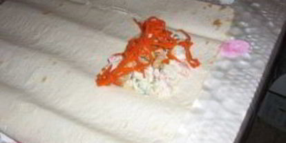 Шаг 2: шаурмы по-домашнему с колбасой