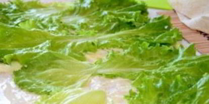 Шаг 2: шаурмы с сыром