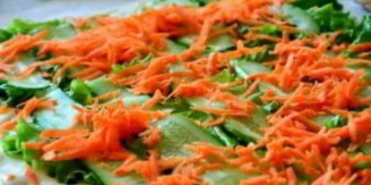 Шаг 4: шаурмы с сыром