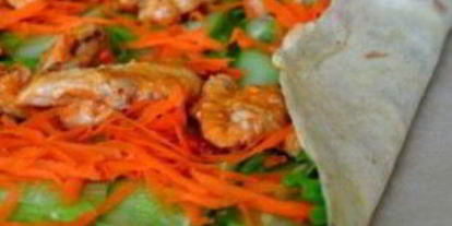 Шаг 6: шаурмы с сыром