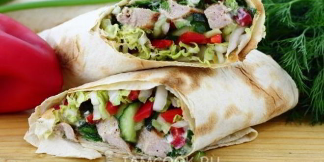 Рецепт шаурмы со свининой