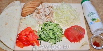 Шаг 1: турецкой шаурмы