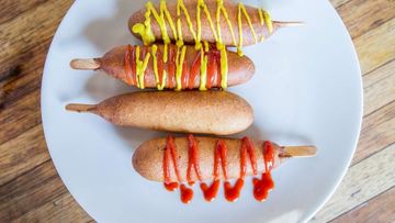 Рецепт Сосисок в тесте в масле