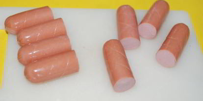 Шаг 3: сосисок в тесте