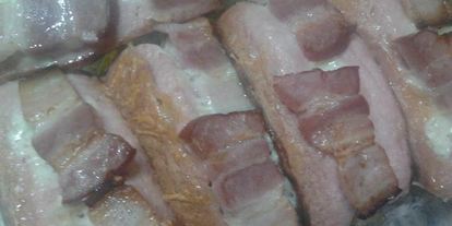 Шаг 3: сосисок запеченных с беконом