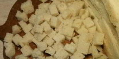 Шаг 2: домашних сухариков в духовке