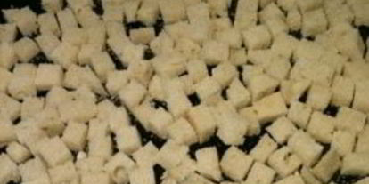 Шаг 3: домашних сухариков в духовке