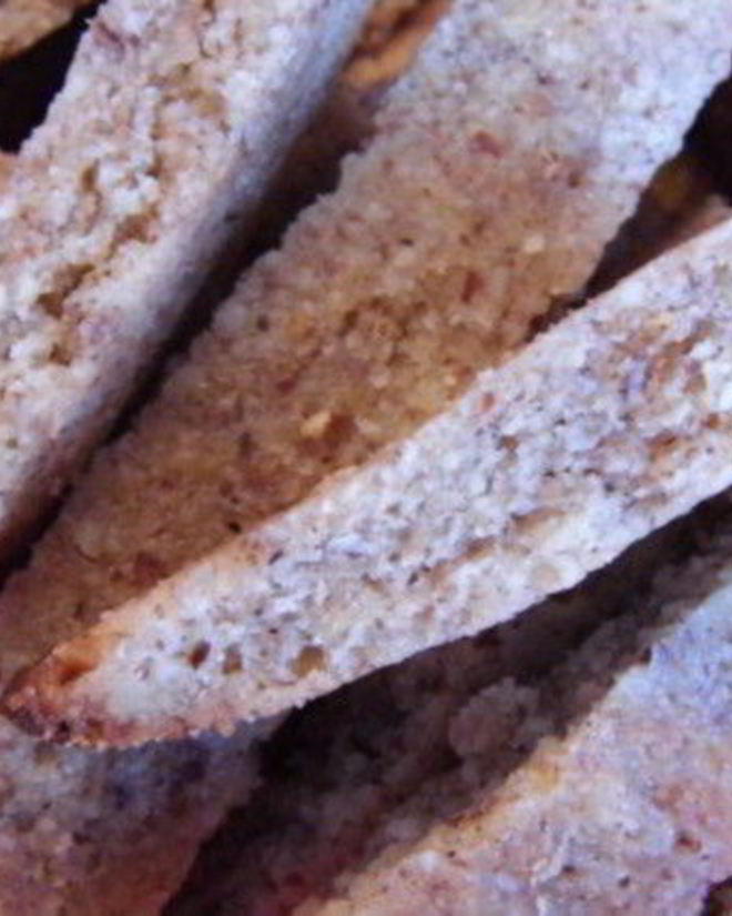 Рецепт сухариков миндальных