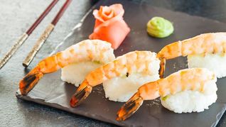 Рецепт Нигирей суши с креветками