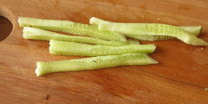 Шаг 6: радужных суш с крабовыми палочками