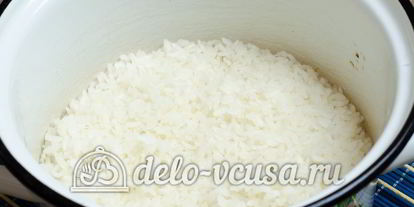 Шаг 7: риса для суши