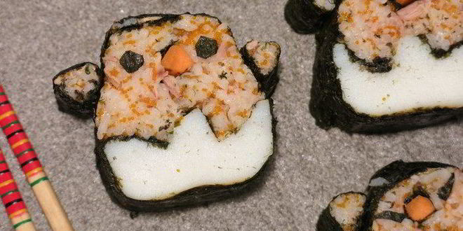 Рецепт суш с тунцом кадзари