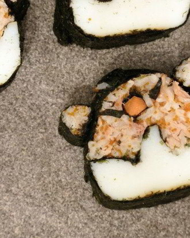 Рецепт суш с тунцом кадзари