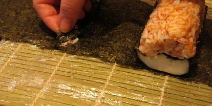 Шаг 16: суш с тунцом кадзари