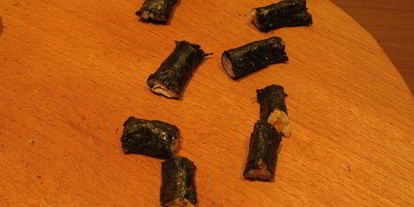 Шаг 21: суш с тунцом кадзари