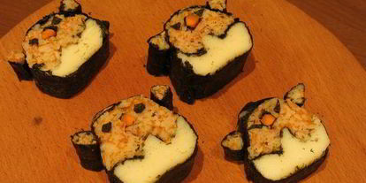 Шаг 22: суш с тунцом кадзари