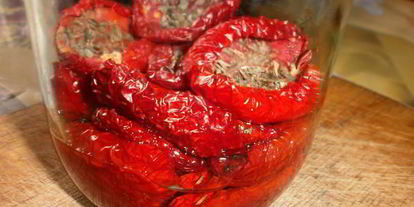 Шаг 14: вяленых помидоров в электросушилке