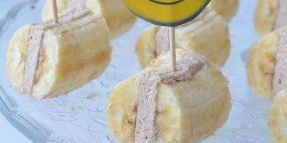 Шаг 8: банановых мини-сэндвичей с творожным кремом