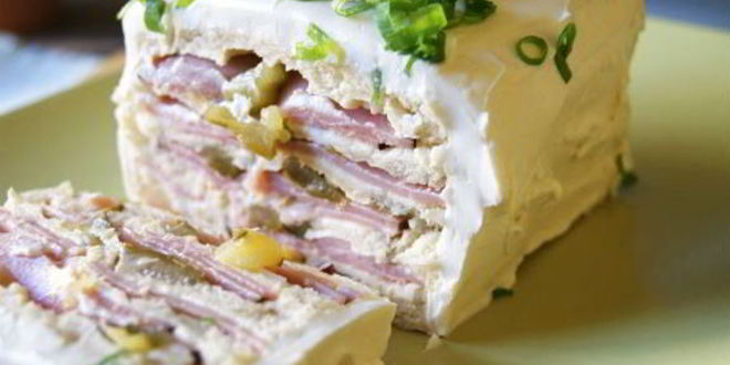 Рецепт большого сэндвича