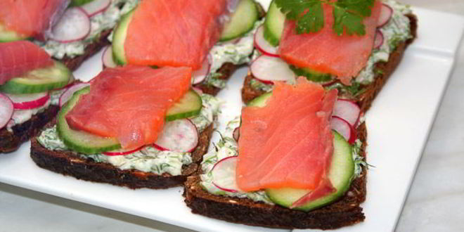 Рецепт датского рыбного сэндвича