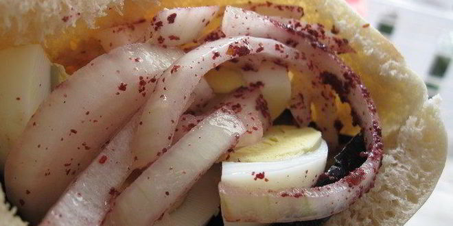 Рецепт иракского сэндвича сабиах