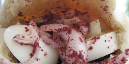 Шаг 8: иракского сэндвича сабиах