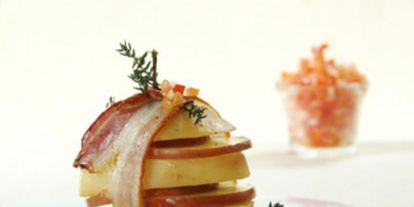 Шаг 2: картофельного сэндвича с сальсой