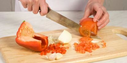 Шаг 3: картофельного сэндвича с сальсой