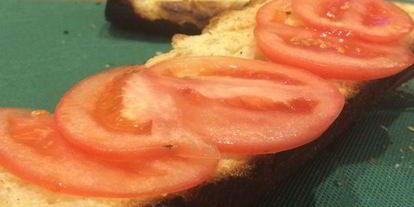 Шаг 3: хрустящего сэндвича с грушами-гриль и запеченными грибами