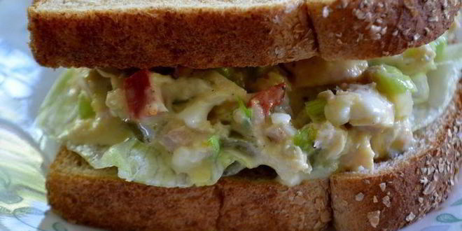 Рецепт классического сэндвича с тунцом