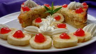 Рецепт Любимого сэндвича Элвиса Пресли