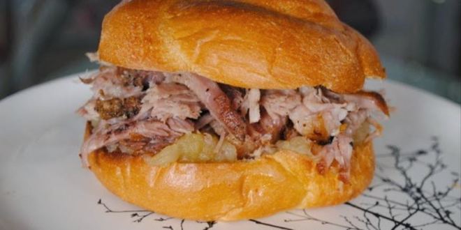 Рецепт Шотландского сэндвича с запеченной свининой