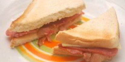 Шаг 3: сэндвича с беконом