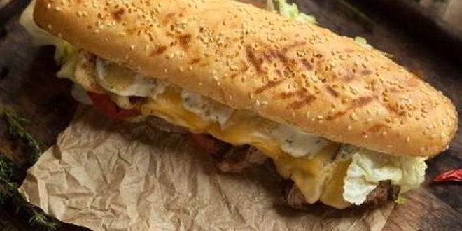 Рецепт сэндвича с говядиной и томатной сальсой