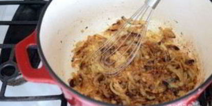 Шаг 4: сэндвича с карамелизированным луком